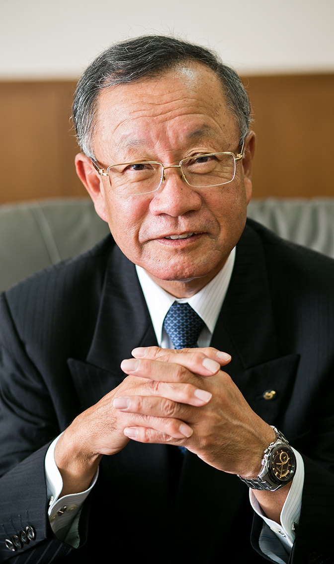 石原ケミカル社長 時澤元一 写真